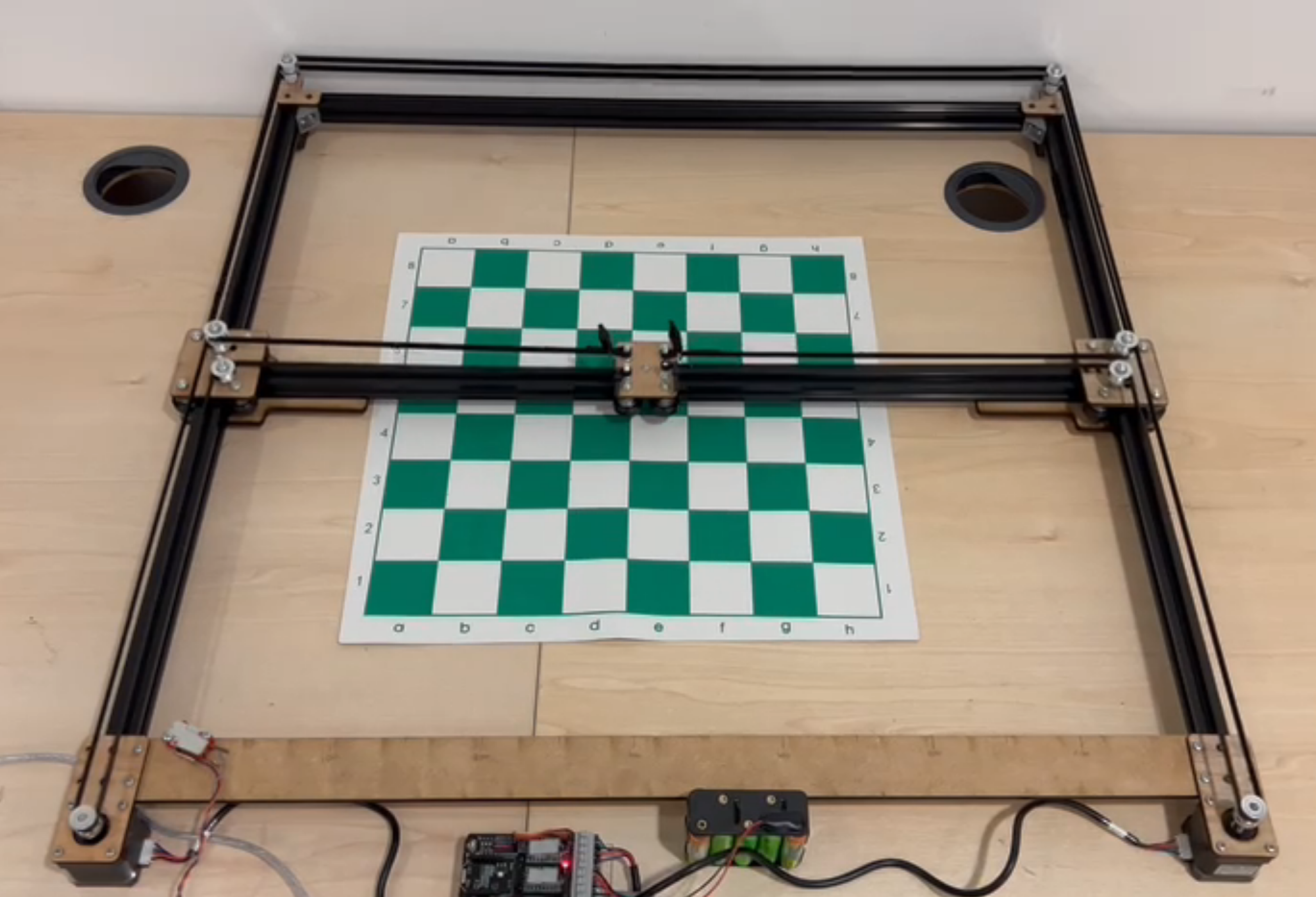 Flagfall Bishop CoreXY robot movement system